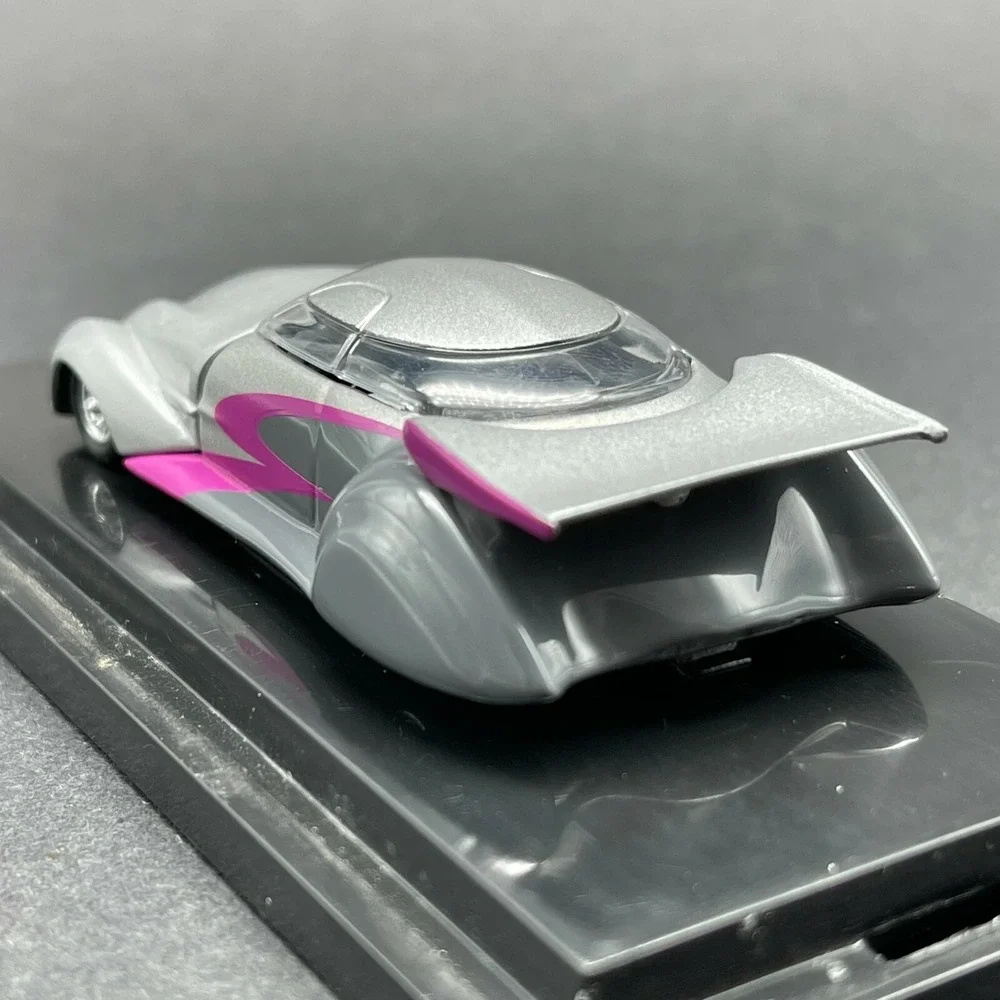 100% Hot Wheels Ed Newton Rareflow Custom‎ Car Diecast 1/64 Silver Opening Hood